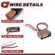 thumbnail image 5 of 1 Juego de Cableado del Zócalo de Luz Trasera para Polaris ATV SPORTSMAN 500 EFI 2008-2011 No.4011101 Conector de Pigtail de Bombilla, 5 of 7