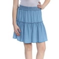 thumbnail image 2 of Maison Jules Womens Pull-On Tiered Skirt, 2 of 2