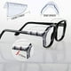 thumbnail image 5 of 4 Pares de Protectores Laterales para Anteojos, Protectores Laterales Transparentes para Anteojos de Seguridad, 5 of 7