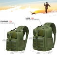 thumbnail image 4 of Bassdash Convertible Fishing Backpack Sling Bag with Rod Holder, Adjustable Tactical Water-resistant Tackle Storage Pack FP07, 4 of 8