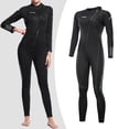 thumbnail image 3 of Trajes de neopreno para buceo de 3 longitud , trajes de buceo para surf, natación, cremallera frontal, protección contra sarpullidos para , Mujeres XS DYNWAVEMX Traje de buceo, 3 of 8