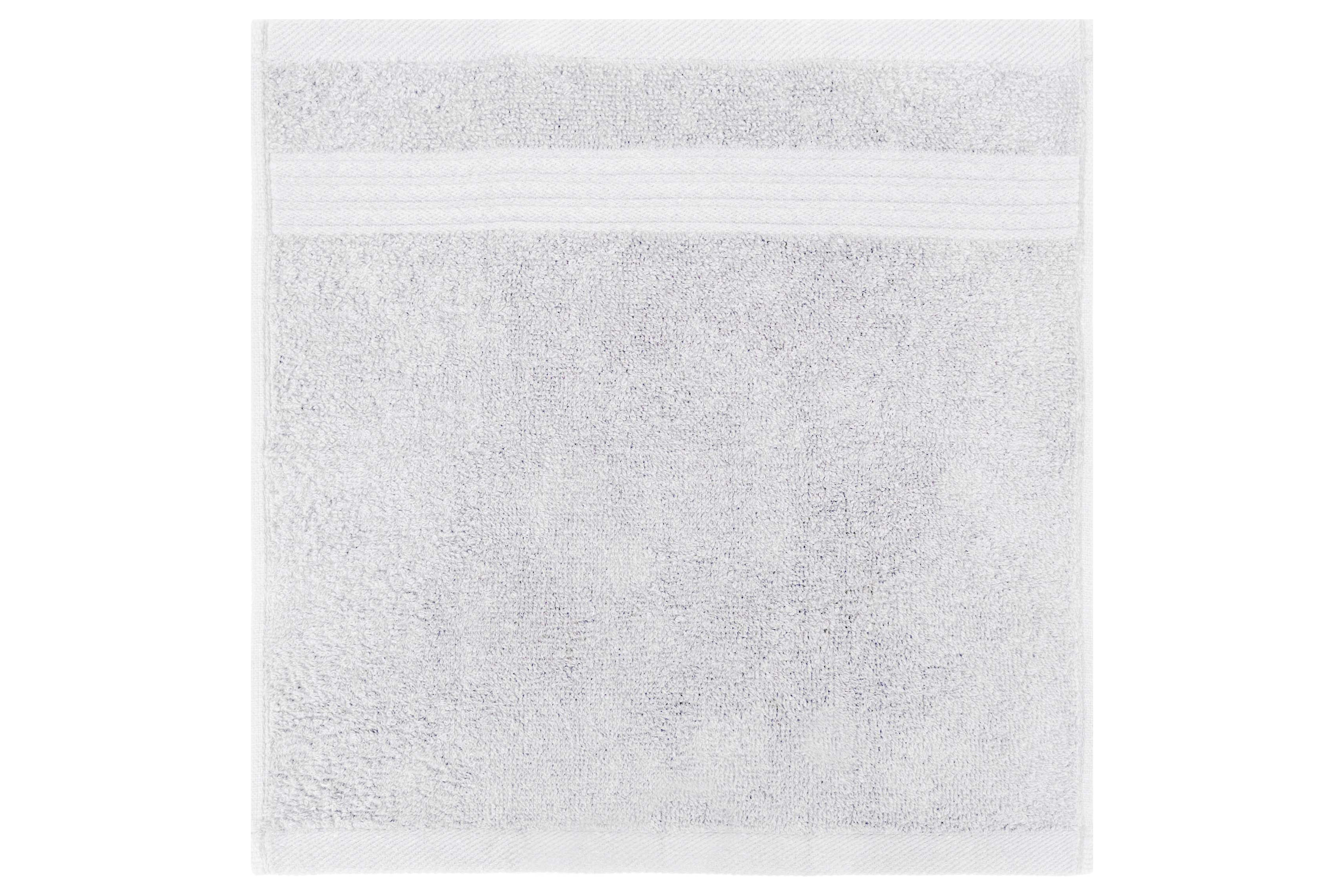 Dewall Maisons Elegant White 8-Piece Towel Set - Plush ComFort & Superior Absorbency - 100% Cotton - 2 Bath Towels, 2 Hand Towels, 4 Washcloths - Luxurious Bathroom Essentials