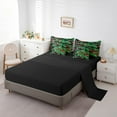 thumbnail image 3 of Erosebridal Ensembles de Literie Camouflage Vert Format Simple, Ensembles de Douillette Camouflage Militaire avec Draps, Literie Réversible Armée Dessin Animé Format Simple, Décor de Chambre Léger, 7 Pcs, 3 of 6