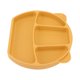 thumbnail image 1 of Plato De Silicona Para Bebé, Plato Dividido Para Niños Pequeños Con Succión, Bandeja De Comida De 3 Compartimentos Para Niños, Incluye Cuchara Y Tenedor, 1 of 7