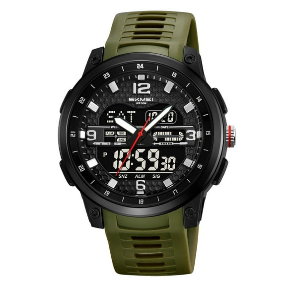 Men's Watch Waterproof Digital Sport Watch Military Digital Watches for men Alarm Back Light Classic Large face Watch
