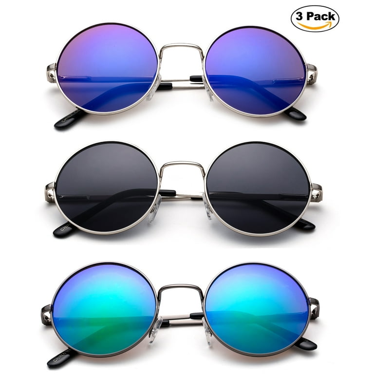 Newbee Fashion John Lennon 48mm Sunglasses for Kids Teens Junior