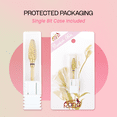 thumbnail image 7 of Pana 3/32" Gold Flame Shape Safety Nail Carbide Bit - Coarse Grit, 7 of 7