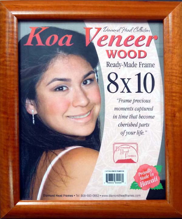 Hawaii Frame 8 X 10 Koa Veneer Photo Com