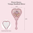 thumbnail image 3 of Espejo de mano con forma de corazón de Flower Knows, cuentos de hadas de San Juan, 3 of 9