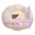 thumbnail image 2 of Ice Silk Bean Cushion Summer New Cool Breathable Practical Home Bedroom Flower Futon, 2 of 5