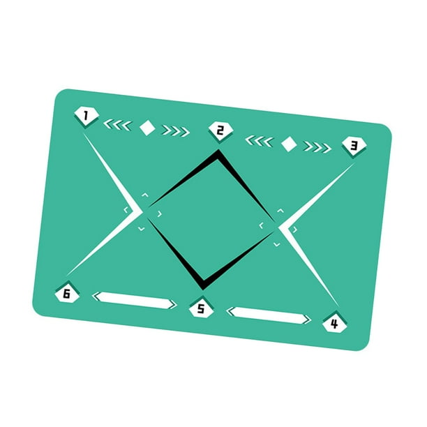 Alfombrilla De Entrenamiento Para Pasos De Fútbol, Accesorios De Fútbol, Alfombrilla Para Puerta De Fútbol, Color Verde