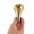 thumbnail image 3 of NIYANGLE Durable Golden Plastic Trumpet Mute Replacement with ABS Material for Home Practice Use, 3 of 8