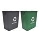 thumbnail image 1 of Kit de 2 contenedores para basura Orgánica e Inorgánica de 26 Lts Sablon Reciclaje, 1 of 2