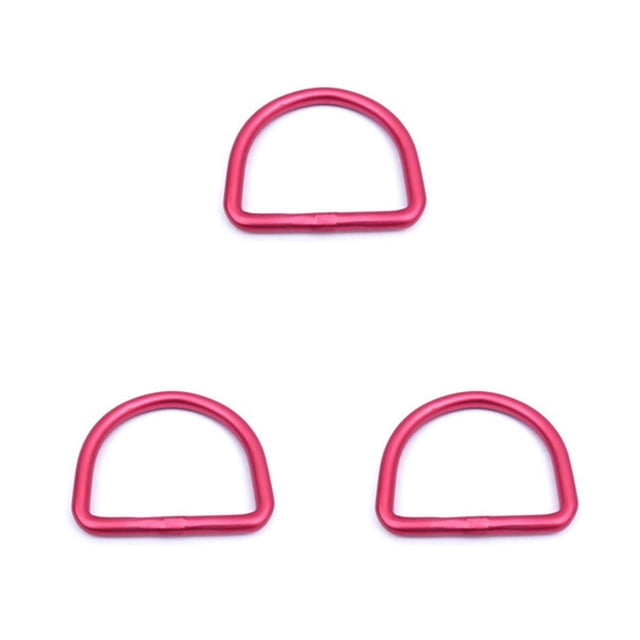 Anillo en D Greeniant para buceo correa de ajuste rápido cinturón de peso retenedor lateral hebilla de tope mochila deportes acuáticos rosa