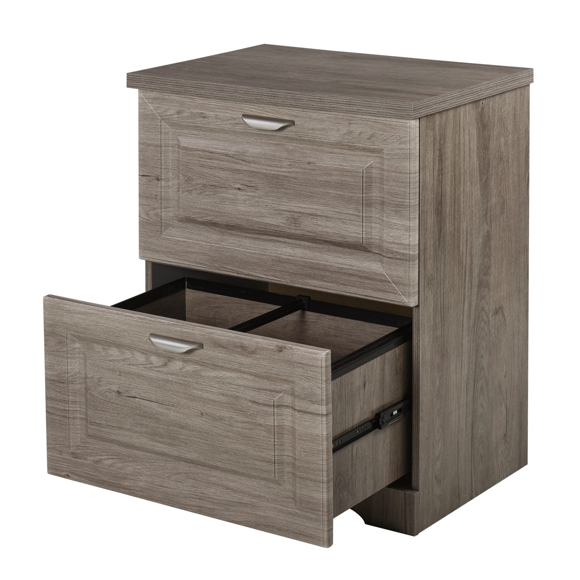 Lateral File Chest Wooden Documents Storage with 2