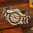 thumbnail image 3 of Reloj Dentily de Madera para Hombre, Cuarzo Natural Hecho a Mano, 3 of 6