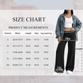 thumbnail image 3 of TEMOFON Womens Sweatpants Wide Leg Sweat Pants Elastic Waisted Casual with Pockets Drawstring Workout Pants, 3 of 8