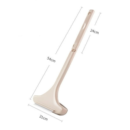 

Homeex Disassembly-Free Screen Window Cleaning Brush Wiping Glass Artifact Household Cleaning Tool High-Rise Window Net Double-Sided Brush Beige