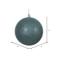 thumbnail image 2 of Vickerman 2.4" Sea Blue Glitter Ball Ornament, 24 per Bag, 2 of 2