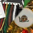thumbnail image 3 of Calendario de Adviento de Punto de Cruz, Kits de Punto de Cruz, Calendario de Adviento de Cuenta Regresiva de 24 Días, Adorno Navideño, Kit de Bordado Navideño, Calendario de Adviento de Punto de Cruz, 3 of 5