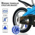 thumbnail image 4 of Pedal Power: Training Wheels For Cycling Beginners, Adjustable Height, Noiseless, Wear Resistant, High Quality Plastic Rubber Anti-Slip, Easy Installation, Single Speed Bike, 4 of 5