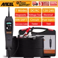 thumbnail image 1 of ANCEL 12V 24V Automotive Power Circuit Probe Tester Car Light Tester Tool, Car Electric Circuit Tester, Oscilloscope/Multimeter/Injector/Relay Tester, Component/Fuse/Trailer/AC/DC Test, 1 of 12