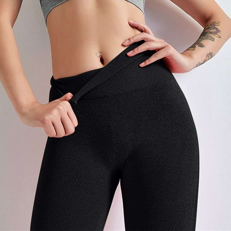 Seamless High Waisted Workout Pants Spandex Butt Lift Yoga
