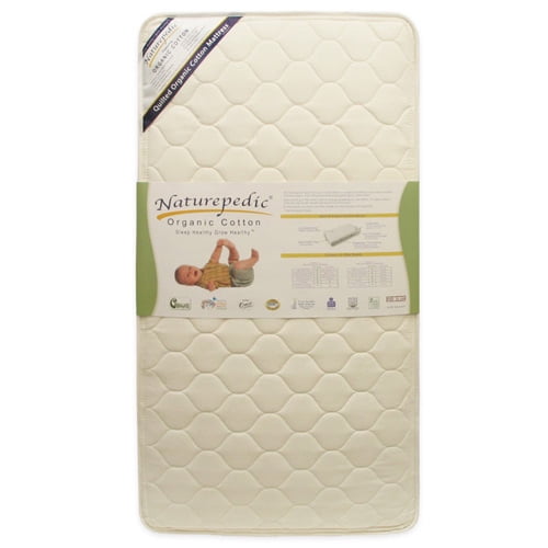 Naturepedic Quilted Organic Deluxe Crib Mattress Mc50 Walmart