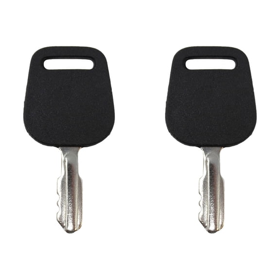 RAParts (2) New Ignition Switch Keys Fits Husqvarna 532140401 Fits John Deere AM123426