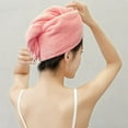 thumbnail image 4 of Microfiber Hair Towel Wrap for Women, 10 Inch X 26 Inch Super Absorbent Quick Dry Hair Turban, Drying Hair Wrap Towels for Drying Curly, Long & Thick Hair White, 4 of 5