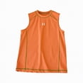thumbnail image 5 of NIEWTR Boys Tank Tops Boys Breathable Undershirts Soft Cotton Shirts Kids Sleeveless Tank Crewneck Vests Tops for Youth Boy/Girl(A-Orange,13-14 Years), 5 of 6