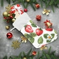 thumbnail image 6 of GZHJMY Strawberry Christmas Stocking, Personalized Large Candy Stocking Hanging Gift, Xmas Stockings Decoration for Family Holiday Party Ornaments Decor Fireplace, 6 of 7