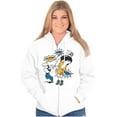 thumbnail image 3 of Popeye Bluto Fight Ka-Pow Punch Unisex Plus Size Zip Hoodie Brisco Brands 5X, 3 of 5