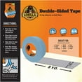 thumbnail image 4 of Gorilla Double-Sided Tape 100925 - Heavy Duty Adhesive - Pack of 1, 1.41 in x 8 yd, Gray, 4 of 8