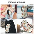 thumbnail image 6 of Bingfone Cute Bull Dog Print Sunglasses Case Portable Travel Zipper Eyeglasses Case With Hook, 6 of 6
