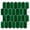 Green, variant on DEWOO 10-Sheet Hexagon Peel and Stick Backsplash for Kitchen, New Upgrade Premium Extra Thicker Design 3D Self Adhesive Wall Tiles, Large Stick on Tiles for Kitchen and Bathroom (12" x 12")