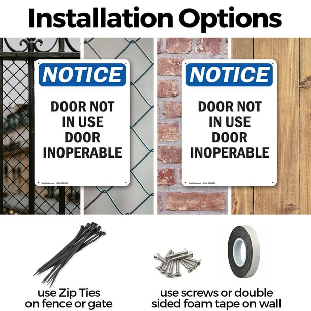 All Quality Basic Exit Wall Or Door Sign - Simple & Jamaica