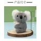 thumbnail image 2 of Llaveros de Koala de felpa, llavero de animal de peluche, colgante, mini llavero de animal lindo y esponjoso, dijes de mochila de oso, llavero Kawaii para bolso, bolso de llave de coche, 2 of 5