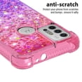 thumbnail image 3 of Funda para Motorola MOTO G30/G10 Transparente con Brillos Carcasa Protectora Antigolpes con Glitter Brillante, 3 of 5