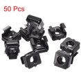 thumbnail image 3 of Unique Bargains Snap-in Cage Nuts - M5 x 0.8mm Carbon Steel Metric Nut for Server Shelve Cabinet 50 pcs, 3 of 5