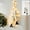 2-White Blue, variant on Mediterranean Fish Bone Pendant, Coastal Beach Wall Hanging Ornaments with String Lights, Warm White LED Lighted Nautical Home Decor Beach House Accent (Solid Wood, 15.7" Tall)