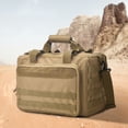 thumbnail image 1 of Bolsas de lona para rango de pistola, bolso táctico para rango de armas, bolsas de entrenamiento militar para armas, 1 of 9