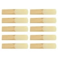 thumbnail image 1 of Alto Saxophone Reeds, 10PCS Professional Alto Sax Reeds Outstanding Response Elasticity Alto Sax Traditional Reeds for Classical Jazz Great Gift for Alto Saxophonists, 1 of 7