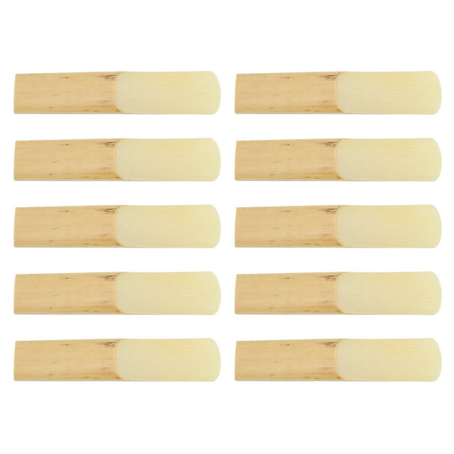 Alto Saxophone Reeds, 10PCS Professional Alto Sax Reeds Outstanding Response Elasticity Alto Sax Traditional Reeds for Classical Jazz Great Gift for Alto Saxophonists