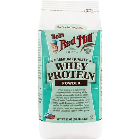 Bob's Red Mill All Natural Whey Protein Concentrate, 12 oz, (Pack of (Best All Natural Whey Protein Powder)