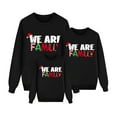 thumbnail image 5 of Wangmeiwg Family Christmas Sweatshirts,Holiday Sweatshirt Matching Family Christmas Sweaters Mommy And Me Christmas Sweaters Holiday Shirts for Family XL Black, 5 of 5