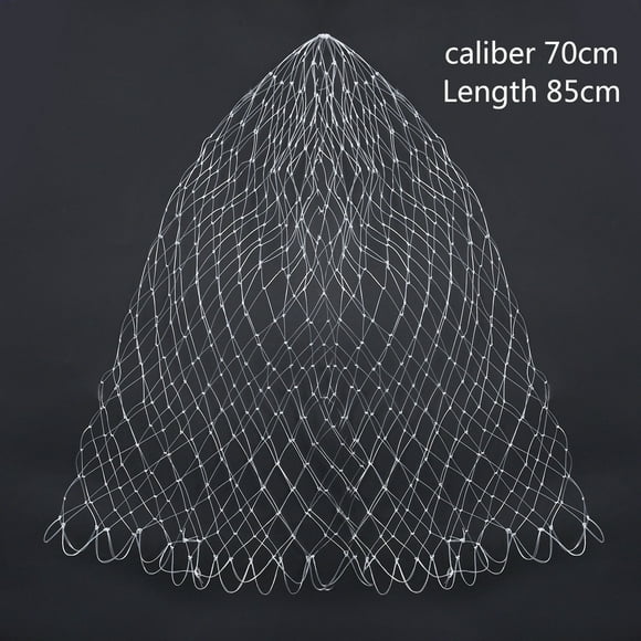 Filet de Pêche en Nylon Filet de Débarquement Calibre 40-70cm Calibre 70cm & Longueur 85cm