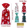 thumbnail image 1 of Bolsas de regalo de Papá Noel para Navidad, suministros de embalaje de galletas, 25/50 piezas, 2023, 1 of 4