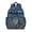 Blue, variant on Starry Night Galaxy Backpack - Lightweight & Breathable School Bag for Teens, Cosmic Design with Chest Buckle
