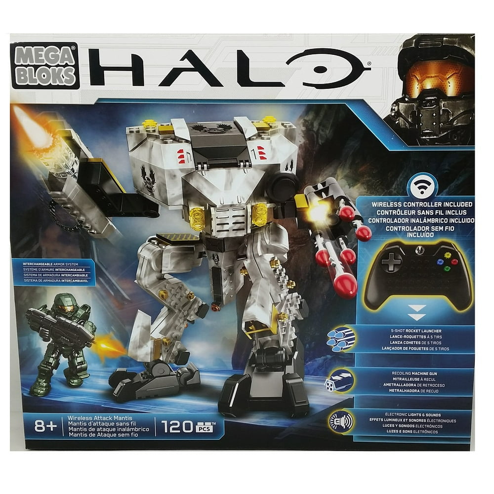 Mega Bloks Halo UNSC Auto Mantis Attack